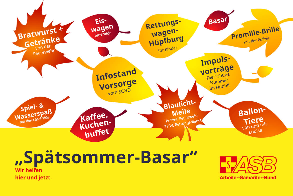 Zum Spätsommer-Basar auf dem Weg zum Katharinenmarkt.